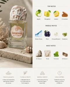Ocean Jade by Efe Perfumes – Marine Woody Amber Eau De Parfum from the Drift Collection